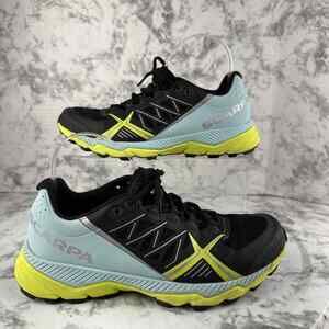 Scarpa Womens Spin Rs8 Trail Running Shoes 7.5 Ergonomic Fit Black/Blue Radiance